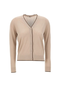 S Max Mara V-Neck Knitted Cardigan
