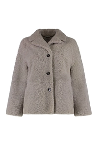 S Max Mara Violante Short Shearling Coat