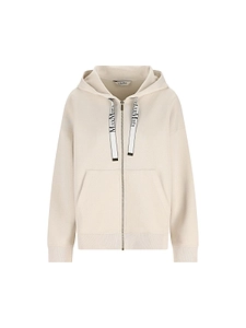 's Max Mara Jour Zip-Up Drawstring Hoodie