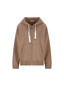 's Max Mara Jour Zip-Up Drawstring Hoodie