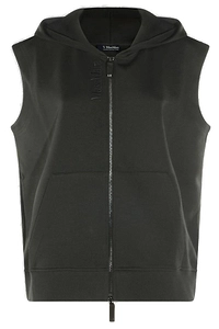 S Max Mara Zip Sleeveless Hoodie