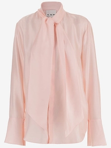 Sa Su Phi Bow-Tie Long-Sleeve Top