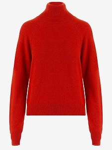 Sa Su Phi Mock-Neck Knitted Sweater