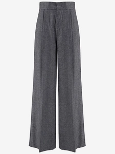 Sa Su Phi Pleated Wide-Leg Pants