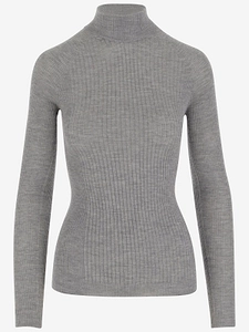 Sa Su Phi Ribbed High Neck Knitwear
