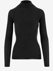 Sa Su Phi Ribbed Turtleneck Knitted Sweater