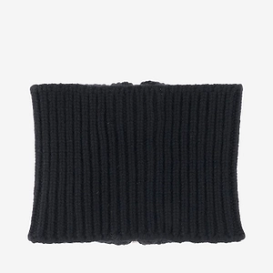 Ribbed Zip Neck Warmer