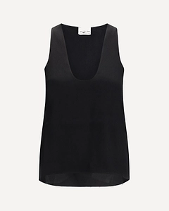 Scoop Neck Sleeveless Top