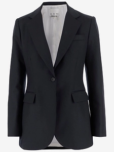 Sa Su Phi Single-Breasted Wool Jacket