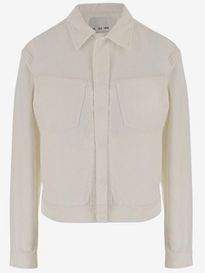 Sa Su Phi Snap-Front Patch-Pocket Jacket