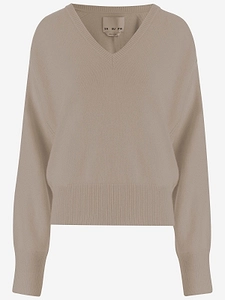 V-Neck Cashmere Knitted Sweater