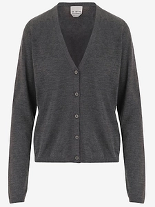 Sa Su Phi V-Neck Button Cardigan
