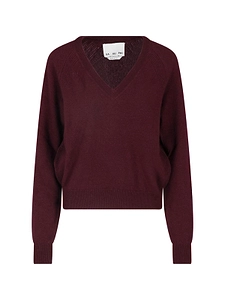 Sa Su Phi V-Neck Knitted Sweater