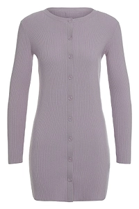 Vienna Ribbed Longline Cardigan