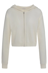 Candace Knitted Zip Hooded Sweater