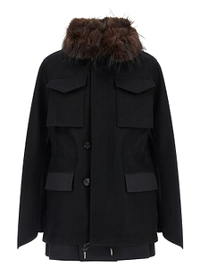 Sacai Long-Sleeved Coat