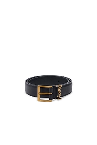 Saint Laurent Cassandre Buckled Belt