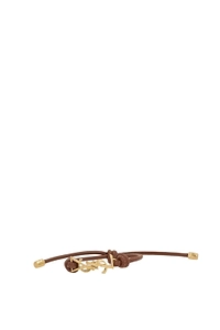 Saint Laurent Cassandre Cord Bracelet