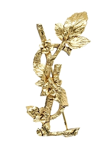 Saint Laurent Cassandre Hydrangea Brooch
