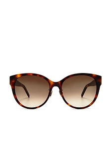 Saint Laurent Eyewear Square Rounded Frame Sunglasses