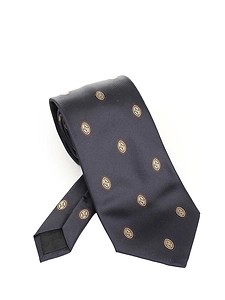 Saint Laurent Jacquard Wide Tie