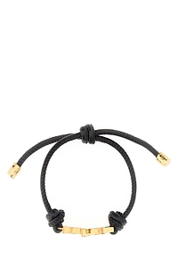 Saint Laurent Cassandre Cord Bracelet