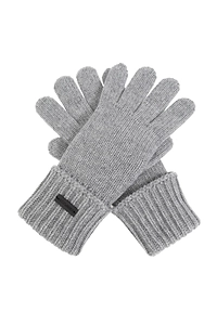 Saint Laurent Logo Patch Gloves