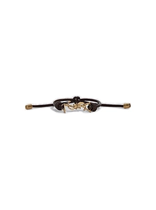 Saint Laurent Logo Plaque Bracelet
