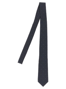 Saint Laurent Polka Dot Slim Tie