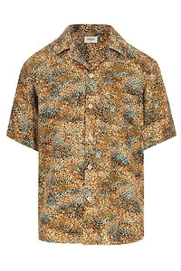 Saint Laurent All-Over Patterned Button-Up Shirt