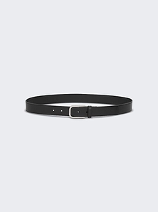 Saint Laurent Smooth Leather Minimal Belt