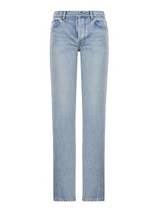 Saint Laurent Straight High Rise Jeans