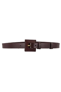 Saint Laurent Squared Buckled Belt