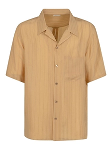 Saint Laurent Striped Button-Up Shirt