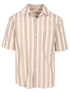 Saint Laurent Striped Button-Up Shirt