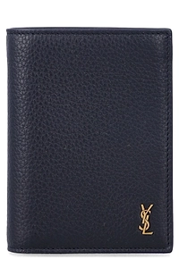 Saint Laurent Tiny Cassandre Credit Card Wallet