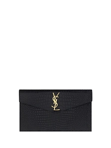 Uptown Logo Clutch Bag
