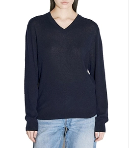 Saint Laurent V-Neck Long-Sleeved Jumper