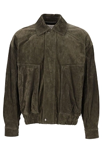 Saint Laurent Zip-Up Bomber Jacket