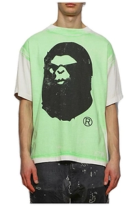 Saint Michael X Bape Short Sleeve T-Shirt
