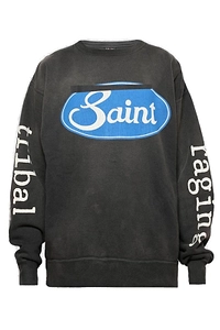 Saint Mxxxxxx Logo Printed Crewneck Sweatshirt