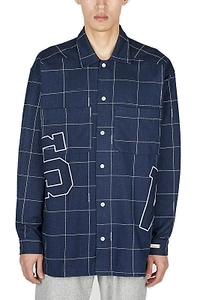 Saintwoods Checked Buttoned Flannel Shirt