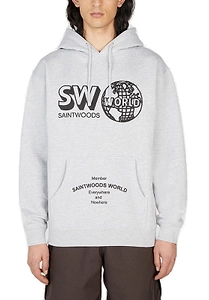 Saintwoods World Member Drawstring Hoodie