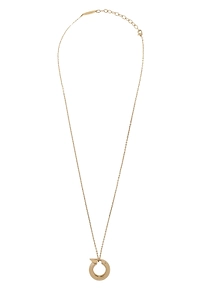 Asymmetric Gancini Pendant Necklace