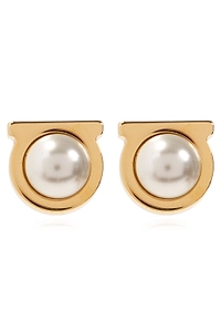 Ferragamo Embellished Stud Earrings