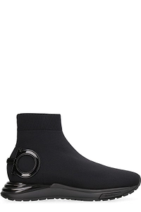 Ferragamo Gancini Sock Sneakers