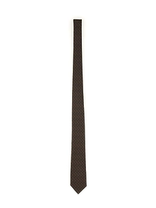 Ferragamo Gancini Embroidered Tie