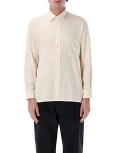 Salvatore Piccolo Tahiti Textured Cotton Shirt