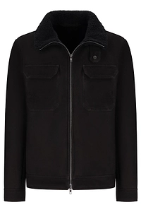 Shearling Zip-Up Jacket