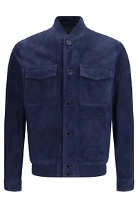 Salvatore Santoro Suede Buttoned Jacket